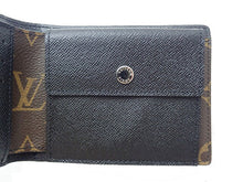画像をギャラリービューアに読み込む, LOUIS VUITTON ルイヴィトン Monogram Macassar モノグラム･マカサー Portefeuille Mindoro ポルトフォイユ･ミンドロ M60411 イニシャル入り
