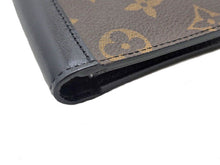 画像をギャラリービューアに読み込む, LOUIS VUITTON ルイヴィトン Monogram Macassar モノグラム･マカサー Portefeuille Mindoro ポルトフォイユ･ミンドロ M60411 イニシャル入り
