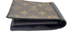 画像をギャラリービューアに読み込む, LOUIS VUITTON ルイヴィトン Monogram Macassar モノグラム･マカサー Portefeuille Mindoro ポルトフォイユ･ミンドロ M60411 イニシャル入り
