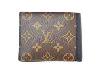 画像をギャラリービューアに読み込む, LOUIS VUITTON ルイヴィトン Monogram Macassar モノグラム･マカサー Portefeuille Mindoro ポルトフォイユ･ミンドロ M60411 イニシャル入り
