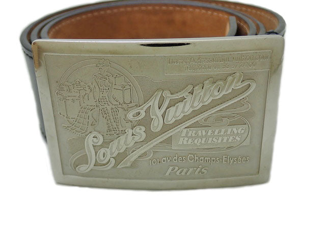 ルイヴィトン　M6812　サンチュール　バックル付き　レザーベルト LOUIS VUITTON - ルイヴィトン M6812/サンチュール ジーンズ