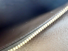 画像をギャラリービューアに読み込む, LOUIS VUITTON ルイヴィトン DAMIER EBENE ダミエ･エベヌ Portefeuille Brazza ポルトフォイユ･ブラザ N60017 イニシャル入り
