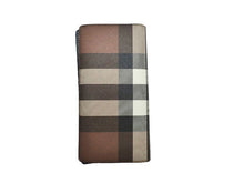 画像をギャラリービューアに読み込む, BURBERRY バーバリー Check Continental Long Wallet チェック コンチネンタル ロングウォレット 二つ折り 長財布 8036670
