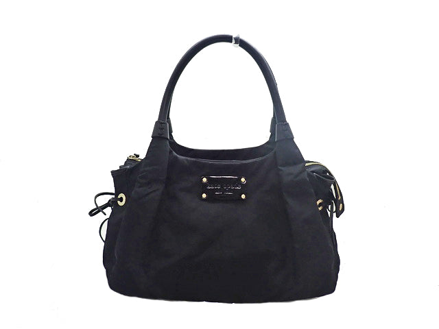 kate spade ケイトスペード Nylon Leather Tote Bag ナイロン レザー トートバッグ PXRU0019