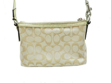 画像をギャラリービューアに読み込む, COACH コーチ POPPY Signature ポピー シグネチャー Pochette Shoulder Bag ポシェット ショルダーバッグ
