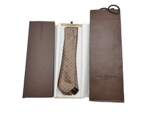 LOUIS VUITTON ルイヴィトン Monogram Dots モノグラム ドット Silk Tie シルク ネクタイ