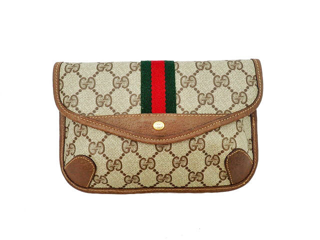 GUCCI グッチ Accessory Collection アクセサリー コレクション Vintage Old Gucci ヴィンテージ オールド グッチ Multi Porch マルチポーチ 89.01.021
