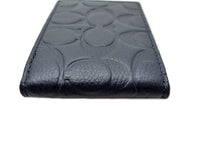 画像をギャラリービューアに読み込む, COACH コーチ 3-IN-1 Wallet Signature Leather 3-IN-1 ウォレット シグネチャー レザー Detachable ID Window Card Case Biｆold Wallet Without Coin Purse 取り外し可能IDウィンドウ/カードケース付 小銭入れ無し 二つ折り財布 C1231
