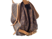 画像をギャラリービューアに読み込む, LOUIS VUITTON ルイヴィトン Monogram モノグラム Saumur 43 ソミュール 43 M42252
