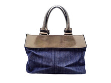 画像をギャラリービューアに読み込む, Chloe クロエ Denim デニム Tote Bag トートバッグ
