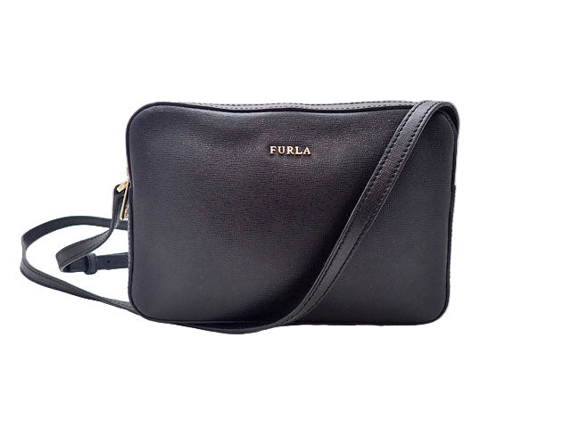 FURLA フルラ LILLI リリー Double Zip ダブルファスナー Pochette Shoulder Bag ポシェット ショルダーバッグ