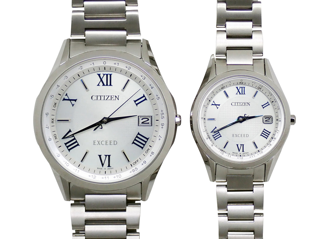 シチズン エクシード ペアウォッチ CB1110-61A ES9370-62A 2本セット