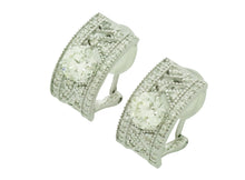 画像をギャラリービューアに読み込む, ピアス イヤリング K18WG ダイヤ 0.743 0.24/0.713 0.24
