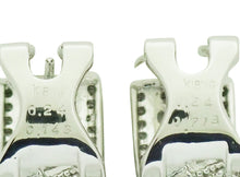 画像をギャラリービューアに読み込む, ピアス イヤリング K18WG ダイヤ 0.743 0.24/0.713 0.24
