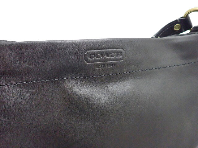 COACH コーチ Curly Leather カーリー レザー Hobo One Shoulder Bag