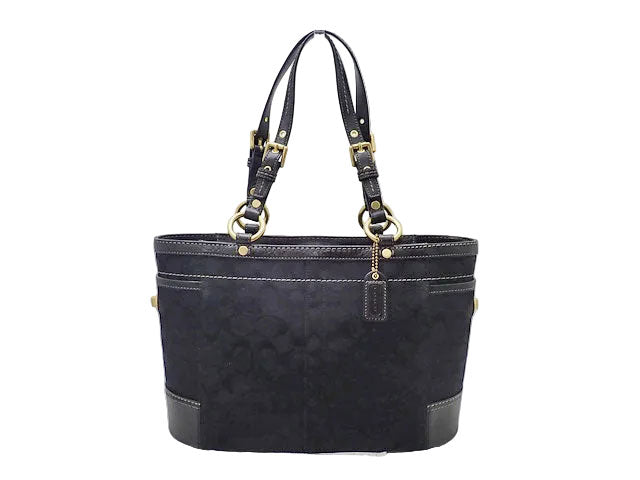 COACH コーチ Signature シグネチャー Turn Lock ターンロック Tote