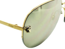 画像をギャラリービューアに読み込む, Cartier カルティエ Panthere de Cartier Sunglasses パンテール ドゥ カルティエ サングラス ESW00094
