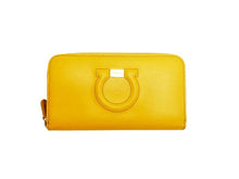 画像をギャラリービューアに読み込む, Salvatore Ferragamo サルヴァトーレ フェラガモ GANCINO ガンチーニ Round Zip Long Wallet ラウンドファスナー長財布 JL-22 C843
