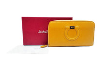 画像をギャラリービューアに読み込む, Salvatore Ferragamo サルヴァトーレ フェラガモ GANCINO ガンチーニ Round Zip Long Wallet ラウンドファスナー長財布 JL-22 C843
