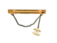 画像をギャラリービューアに読み込む, CHANEL シャネル Vintage ヴィンテージ COCO ココマーク Fake Pearl フェイクパール Brooch ブローチ
