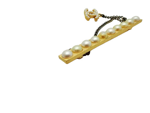 CHANEL シャネル Vintage ヴィンテージ COCO ココマーク Fake Pearl
