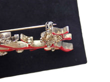 画像をギャラリービューアに読み込む, CHANEL シャネル COCO ココマーク Seashell Coral Shaped 貝殻 珊瑚 Rhinestone Brooch ラインストーン ブローチ
