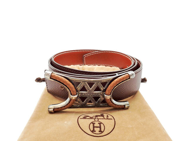 HERMES エルメス TOUAREG トゥアレグ 925 Silver Buckle シルバー925