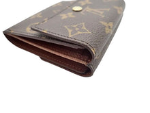画像をギャラリービューアに読み込む, LOUIS VUITTON ルイヴィトン Monogram モノグラム Porte Monet Bier Carte Credit ポルトモネ・ビエ カルト クレディ W hook Wallet Wホック ウォレット M61652
