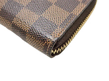 画像をギャラリービューアに読み込む, LOUIS VUITTON ルイヴィトン DAMIER EBENE ダミエ・エベヌ Clemence Wallet ポルトフォイユ･クレマンス N41626
