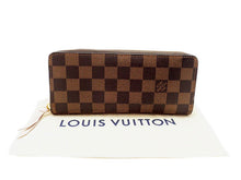 画像をギャラリービューアに読み込む, LOUIS VUITTON ルイヴィトン DAMIER EBENE ダミエ・エベヌ Clemence Wallet ポルトフォイユ･クレマンス N41626
