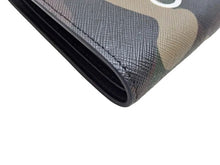 画像をギャラリービューアに読み込む, CELINE セリーヌ Camouflage カモフラージュ Bi-Fold Wallet with Coin 二つ折り財布 10C872DEN.15KH
