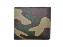 画像をギャラリービューアに読み込む, CELINE セリーヌ Camouflage カモフラージュ Bi-Fold Wallet with Coin 二つ折り財布 10C872DEN.15KH
