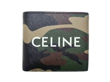 画像をギャラリービューアに読み込む, CELINE セリーヌ Camouflage カモフラージュ Bi-Fold Wallet with Coin 二つ折り財布 10C872DEN.15KH
