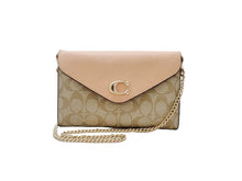 画像をギャラリービューアに読み込む, COACH コーチ Tammy Clutch Crossbody Signature Canvas タミー クラッチ クロスボディ シグネチャー キャンバス  Chain Wallet Shoulder Bag 2WAY チェーンウォレット ショルダーバッグ OUTLET アウトレット C7301
