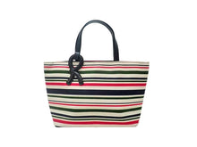 画像をギャラリービューアに読み込む, Roberta di Camerino ロベルタ ディ カメリーノ Border Mini Toto Bag ボーダー ミニ トートーバッグ
