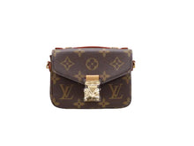 画像をギャラリービューアに読み込む, LOUIS VUITTON ルイヴィトン Monogram モノグラム Micro Metis ミクロ メティス Pochette Chain Shoulder Bag ポシェット チェーン ショルダーバッグ M81267
