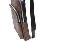 画像をギャラリービューアに読み込む, LOUIS VUITTON ルイヴィトン Monogram Macassar モノグラム･マカサー AVENUE NM Sling Shoulder Body Bag アヴェニュー･スリング ショルダー ボディバッグ M46327
