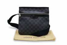 画像をギャラリービューアに読み込む, LOUIS VUITTON ルイヴィトン Damier Graphite ダミエ･グラフィット Thomas トマス Shoulder Bag ショルダーバッグ N58028
