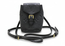 画像をギャラリービューアに読み込む, LOUIS VUITTON ルイヴィトン Monogram Empreinte モノグラム･アンプラント Tiny Backpack タイニーバックパック ブラック M80596
