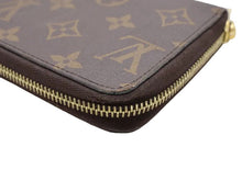 画像をギャラリービューアに読み込む, LOUIS VUITTON ルイヴィトン Monogram モノグラム Zippy Wallet ジッピー･ウォレット M42616
