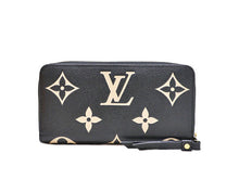 画像をギャラリービューアに読み込む, LOUIS VUITTON ルイヴィトン Bicolor Monogram Empreinte バイカラー モノグラム･アンプラント Zippy Wallet ジッピー･ウォレット M80481
