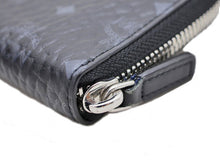 画像をギャラリービューアに読み込む, MCM エムシーエム Mini Zip Wallet in Visetos Original ミニ ジップ ウォレット ヴィセトス オリジナル Card Coin Purse カード/コインケース MYLAAVI03BK001
