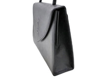 画像をギャラリービューアに読み込む, YSL SAINT LAURENT イブ・サンローラン Vintage ヴィンテージ Logo Leather Hand Bag ロゴマーク レザー ハンドバッグ
