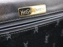 画像をギャラリービューアに読み込む, YSL SAINT LAURENT イブ・サンローラン Vintage ヴィンテージ Logo Leather Hand Bag ロゴマーク レザー ハンドバッグ

