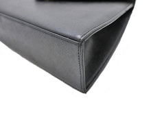 画像をギャラリービューアに読み込む, YSL SAINT LAURENT イブ・サンローラン Vintage ヴィンテージ Logo Leather Hand Bag ロゴマーク レザー ハンドバッグ
