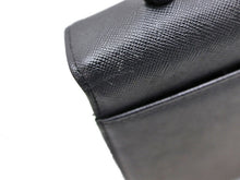 画像をギャラリービューアに読み込む, YSL SAINT LAURENT イブ・サンローラン Vintage ヴィンテージ Logo Leather Hand Bag ロゴマーク レザー ハンドバッグ
