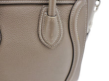 画像をギャラリービューアに読み込む, CELINE セリーヌ Luggage Nano Shopper ラゲージ ナノ ショッパー 2way Hand Bag 2WAYハンドバッグ 189243
