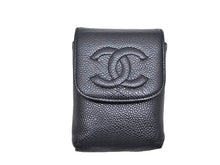 画像をギャラリービューアに読み込む, CHANEL シャネル COCO ココマーク Caviar Skin キャビアスキン Multi Case マルチポーチ Cigarette Case シガレット タバコケース A13511

