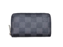 画像をギャラリービューアに読み込む, LOUIS VUITTON ルイヴィトン Damier Graphite ダミエ･グラフィット Zippy Coin Purse ジッピー･コイン パース N63076
