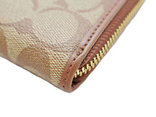画像をギャラリービューアに読み込む, COACH コーチ Signature シグネチャー Accordion Zipper Long Wallet アコーディオン ジップ ロング ウォレット ラウンドファスナー長財布 F54630
